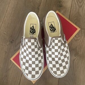 Vans Classic Checkerboard Slip-On Shoes